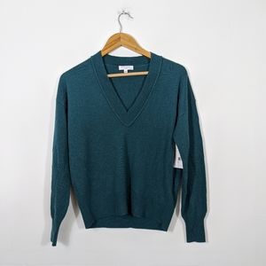 Equipment Azia V Neck Sweater Wool/Cashmere XS NWT